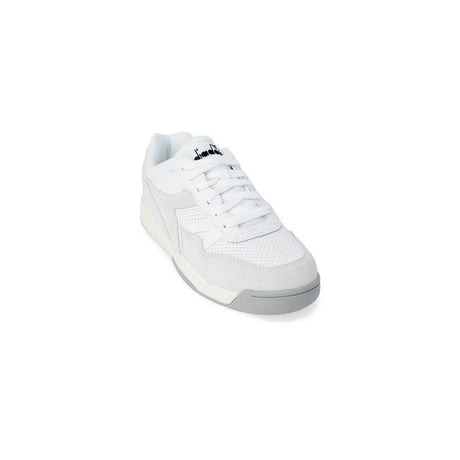 Diadora White Artificial Leather Sneaker - Hilstor