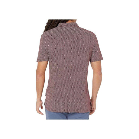 Armani Exchange Bordeaux Cotton Polo Shirt - Hilstor