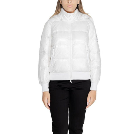 Armani Exchange White Polyamide Jackets & Coat - Hilstor
