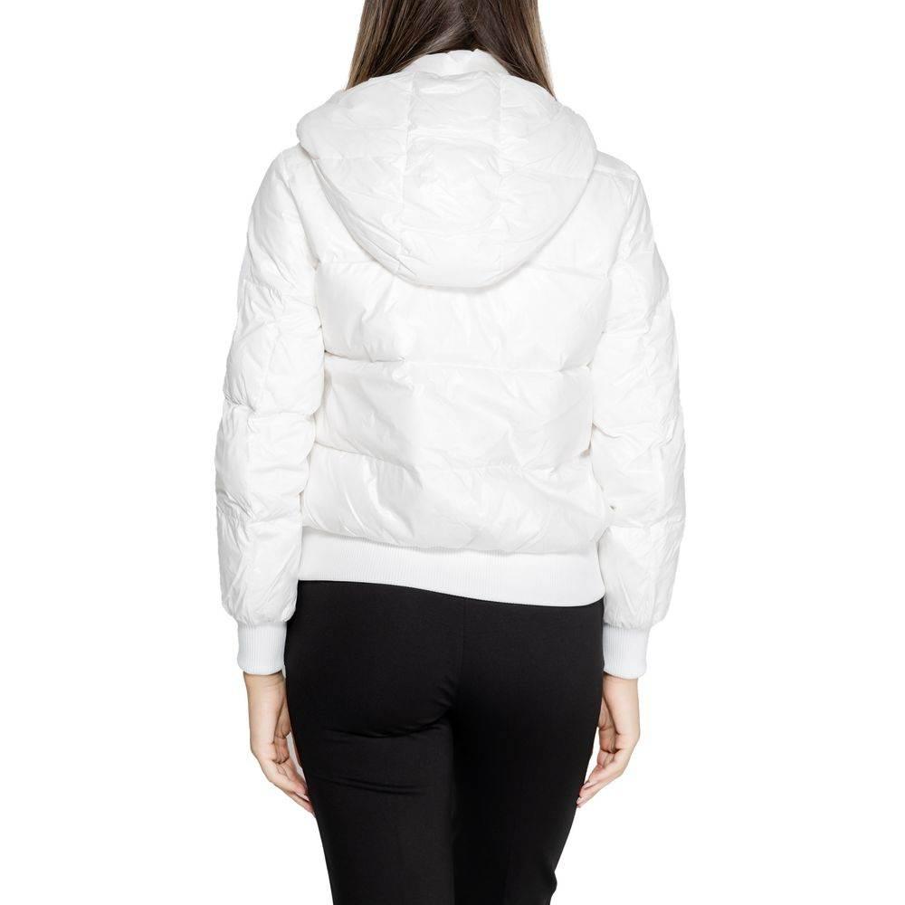 Armani Exchange White Polyamide Jackets & Coat - Hilstor