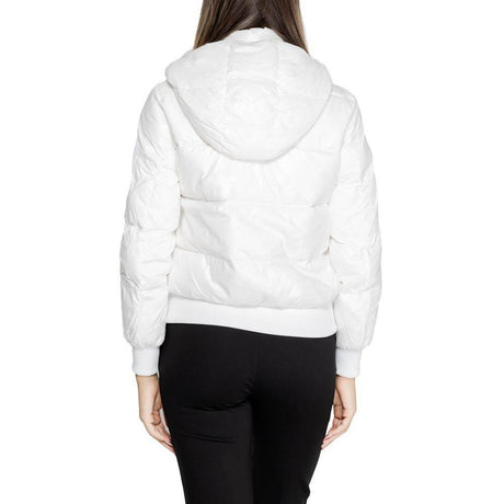 Armani Exchange White Polyamide Jackets & Coat - Hilstor