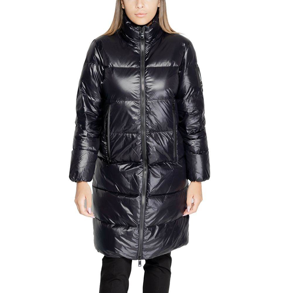 Armani Exchange Black Polyamide Jackets & Coat - Hilstor