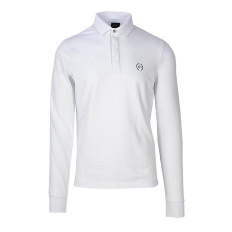 Armani Exchange White Cotton T-Shirt - Hilstor