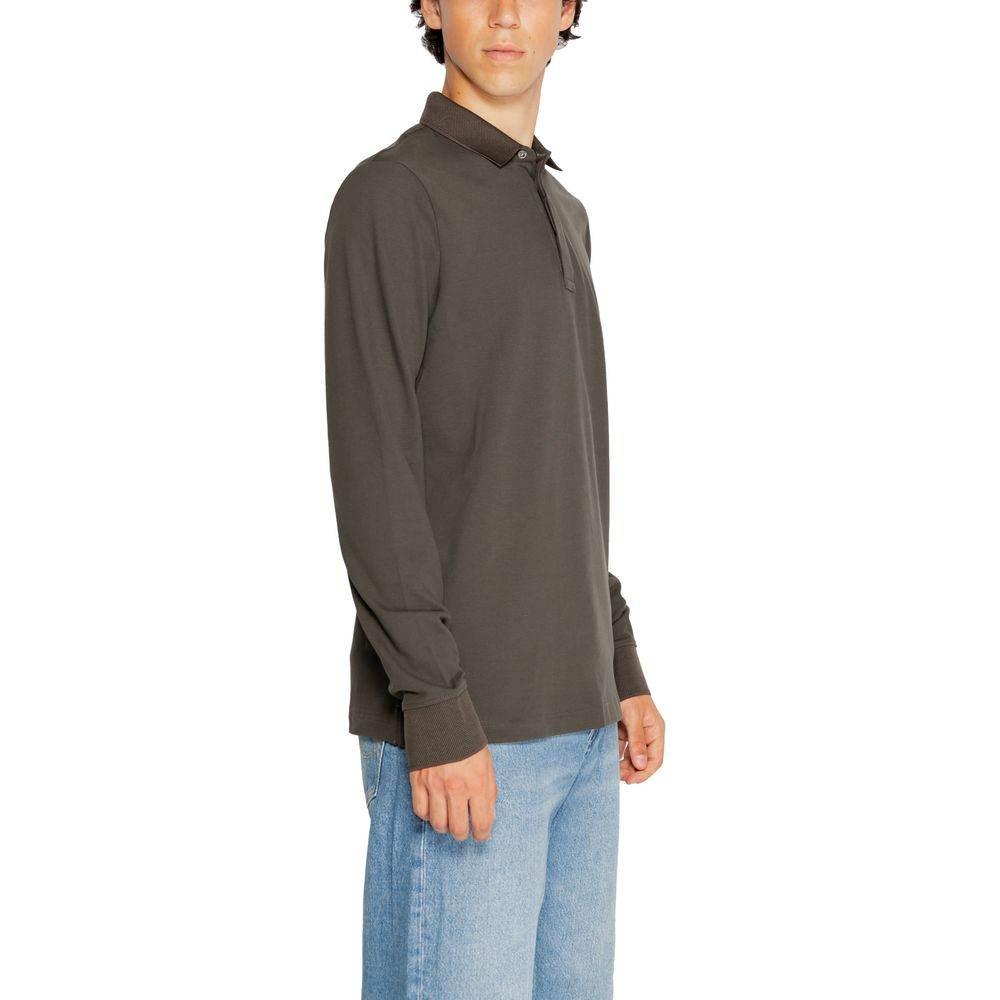 Armani Exchange Green Cotton T-Shirt - Hilstor