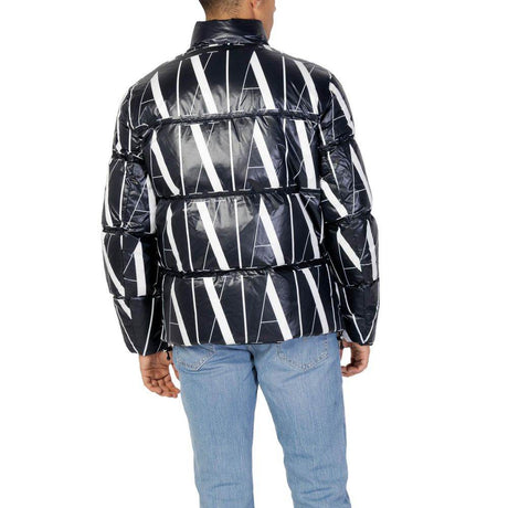 Armani Exchange Black Polyester Jacket - Hilstor