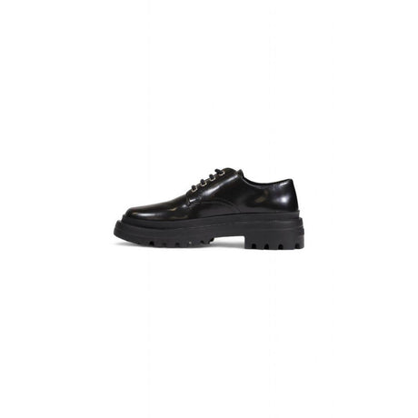 Love Moschino Black Polyethylene Flat Shoe - Hilstor