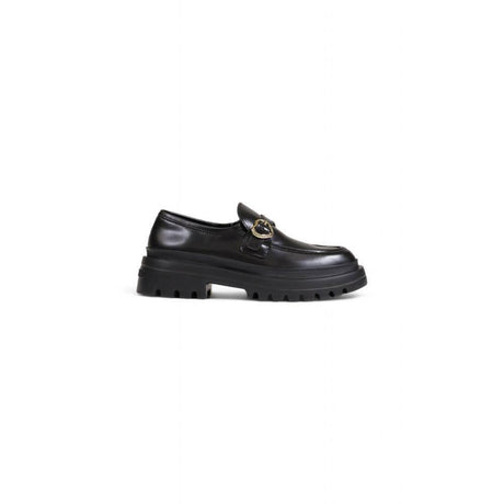Love Moschino Black Polyethylene Flat Shoe - Hilstor
