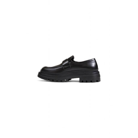 Love Moschino Black Polyethylene Flat Shoe - Hilstor