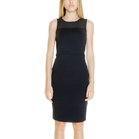 Armani Exchange Black Polyamide Dress - Hilstor
