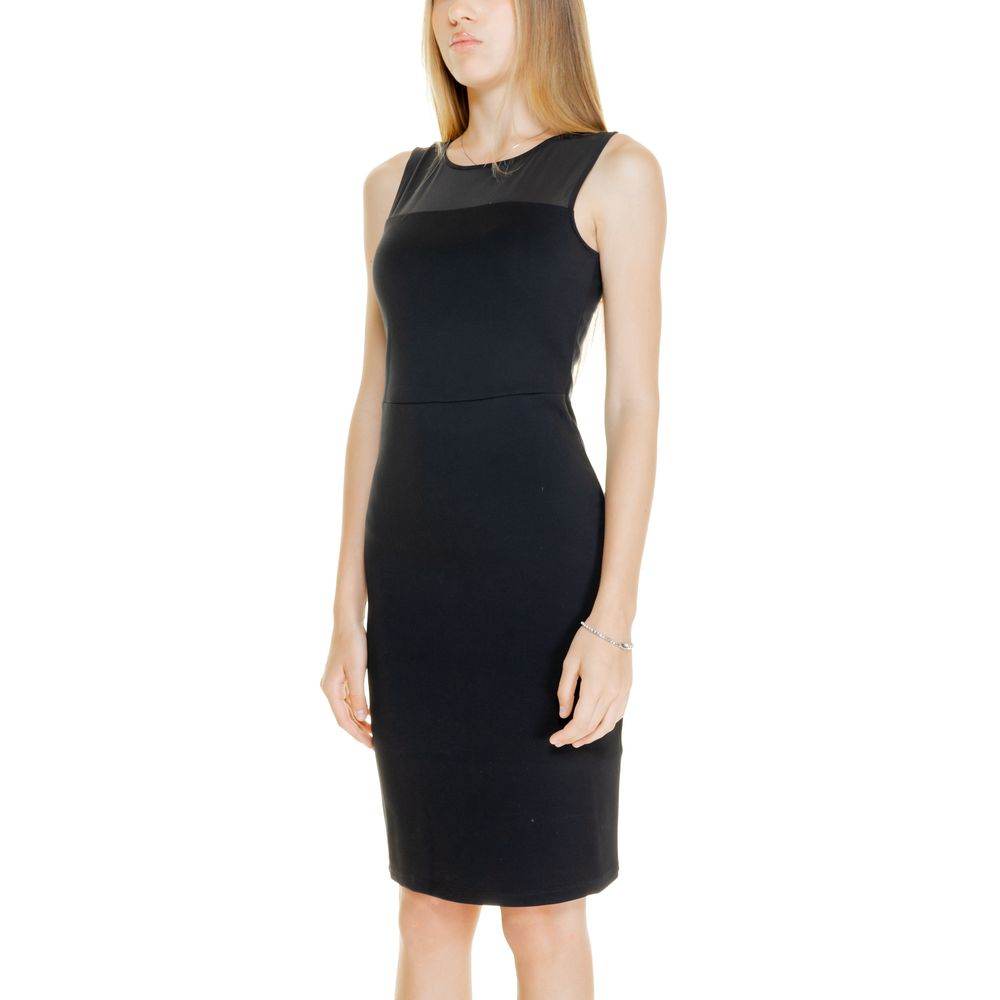 Armani Exchange Black Polyamide Dress - Hilstor