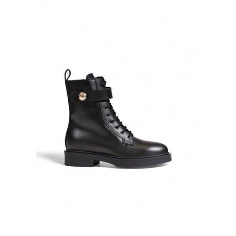 Furla Black Leather Boot - Hilstor