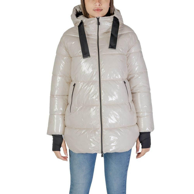 Suns Beige Polyamide Jackets & Coat - Hilstor