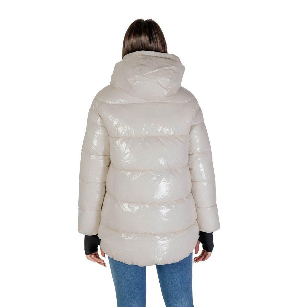 Suns Beige Polyamide Jackets & Coat - Hilstor
