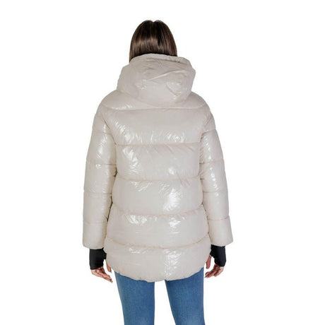 Suns Beige Polyamide Jackets & Coat - Hilstor