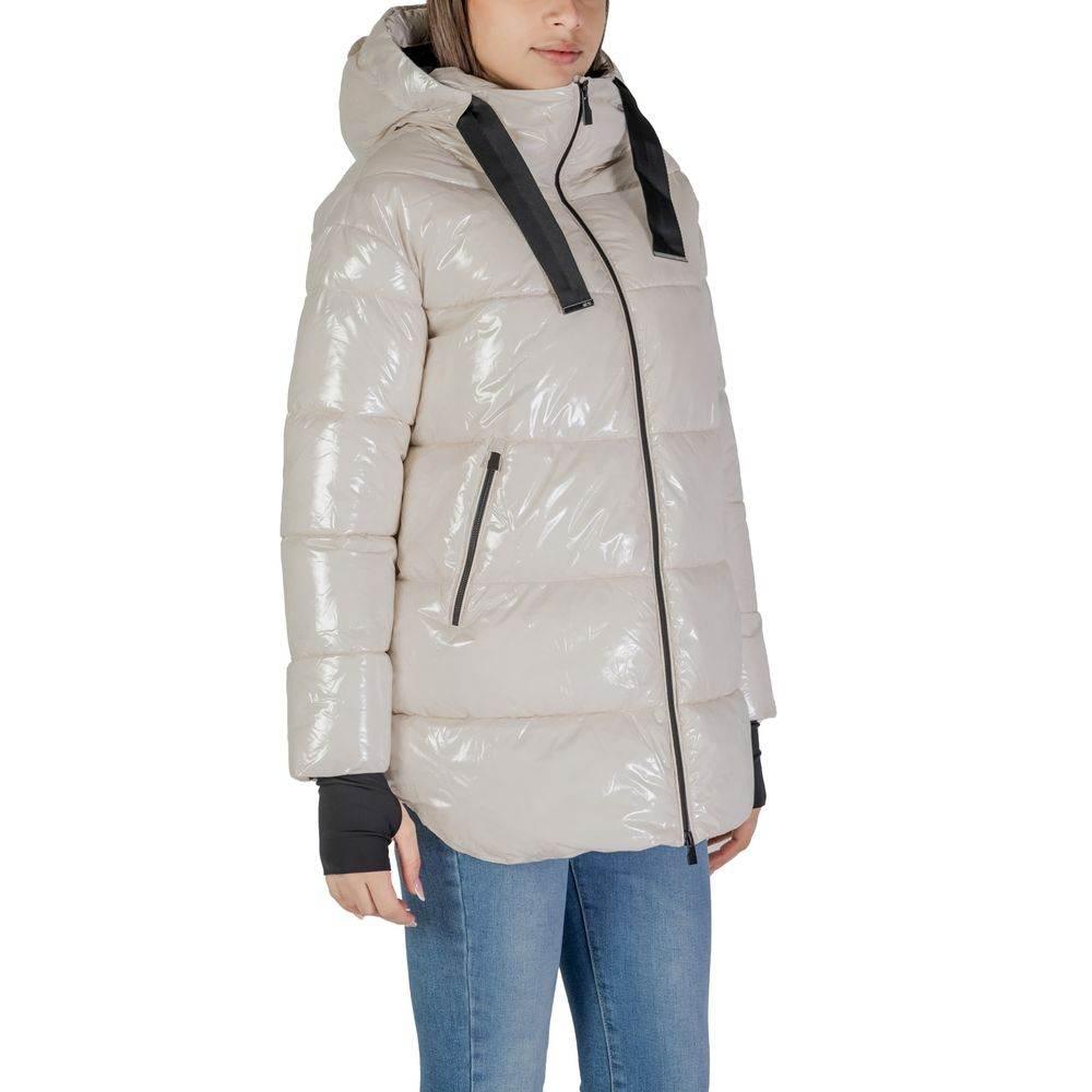 Suns Beige Polyamide Jackets & Coat - Hilstor