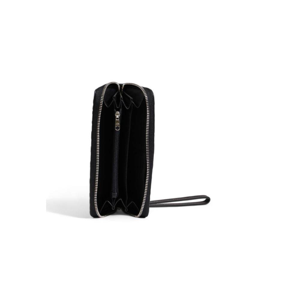 Armani Exchange Black Polyester Wallet - Hilstor