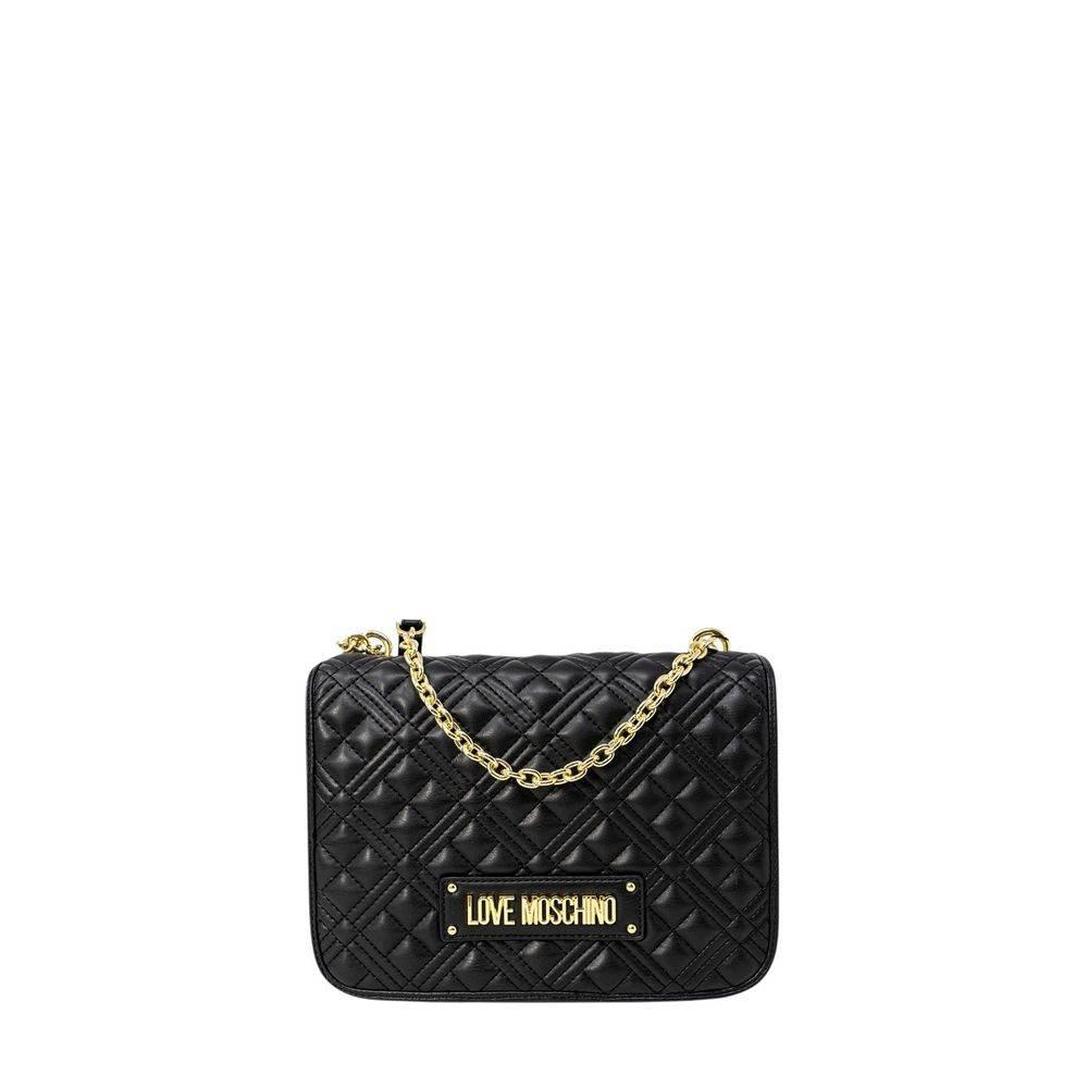 Love Moschino Black Polyethylene Handbag - Hilstor
