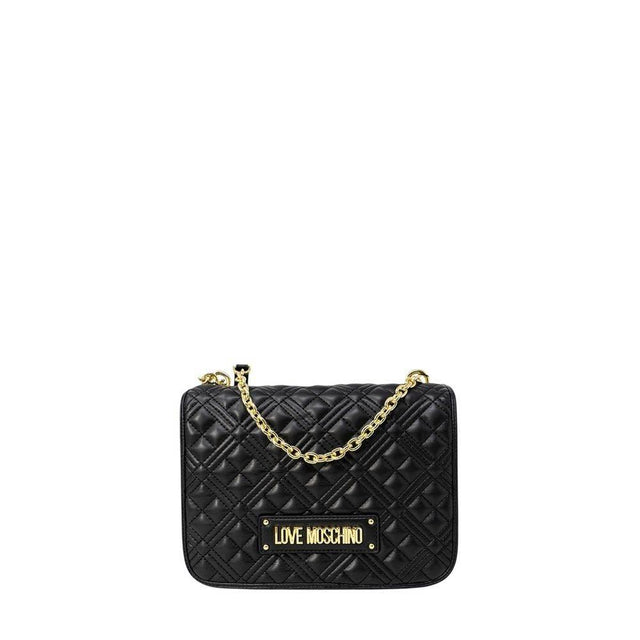 Love Moschino Black Polyethylene Handbag - Hilstor
