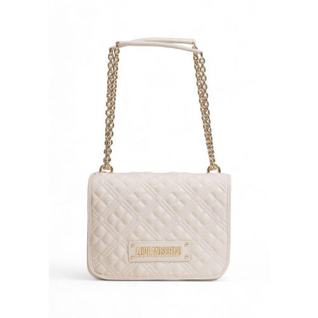 Love Moschino Beige Polyethylene Handbag - Hilstor