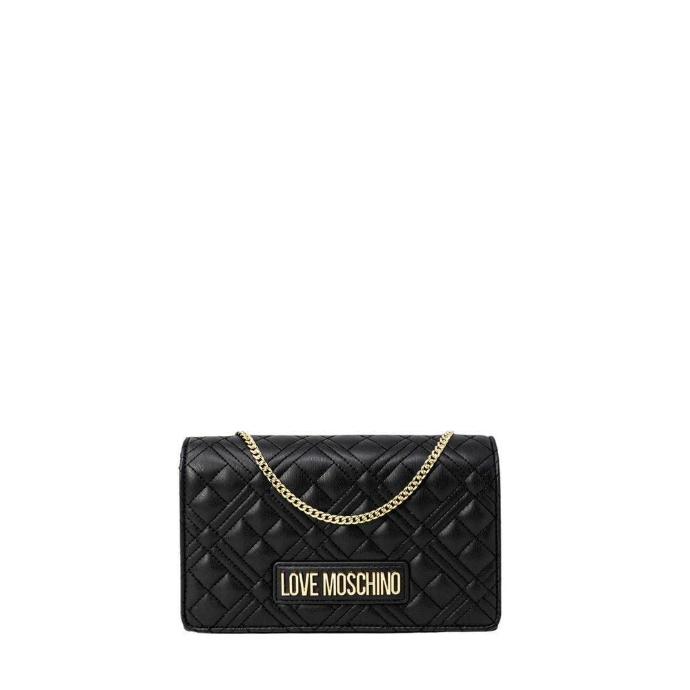 Love Moschino Black Polyethylene Handbag - Hilstor