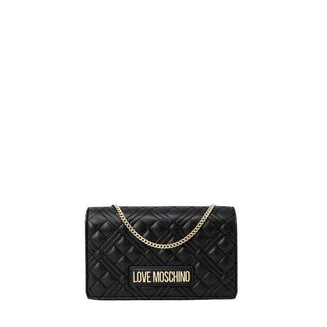 Love Moschino Black Polyethylene Handbag - Hilstor