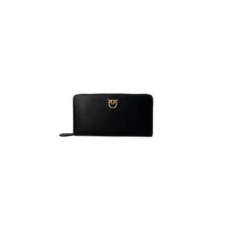 PINKO Black Leather Wallet - Hilstor