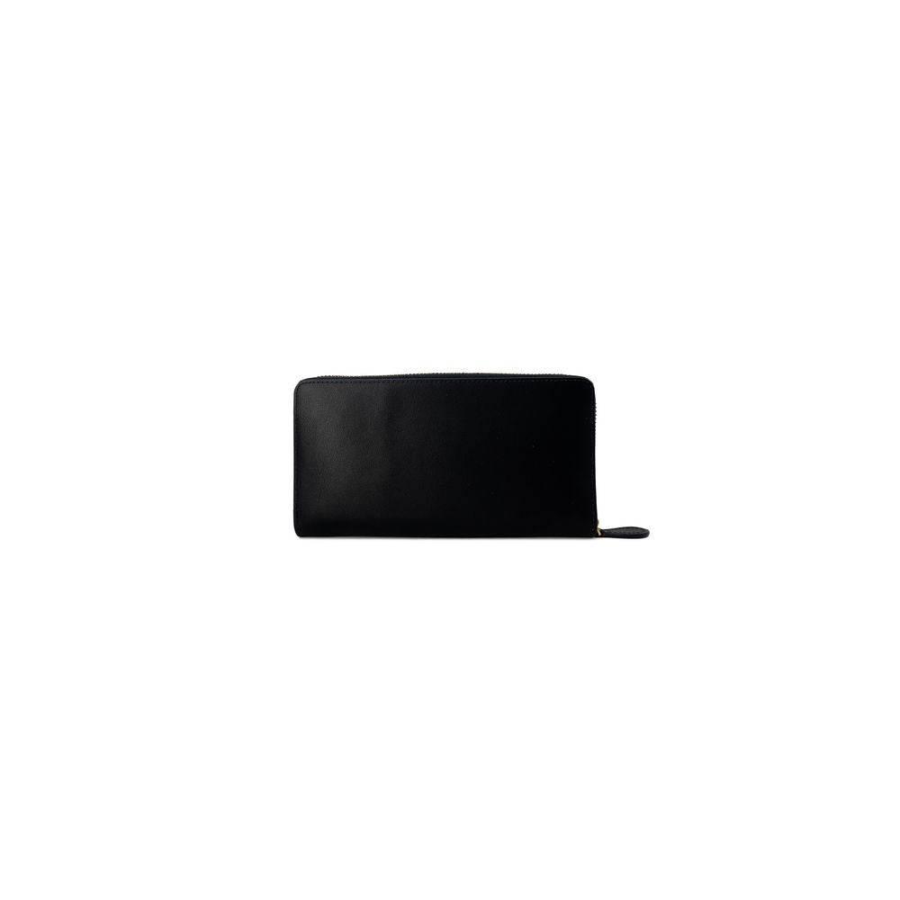 PINKO Black Leather Wallet - Hilstor