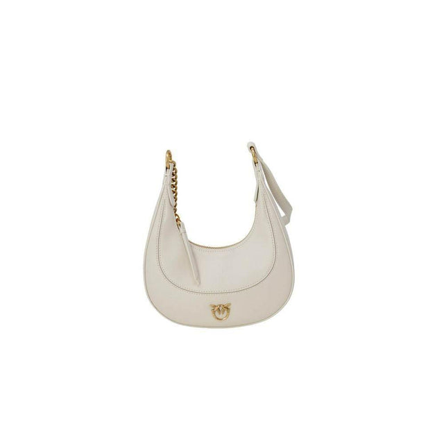 PINKO White Leather Handbag - Hilstor