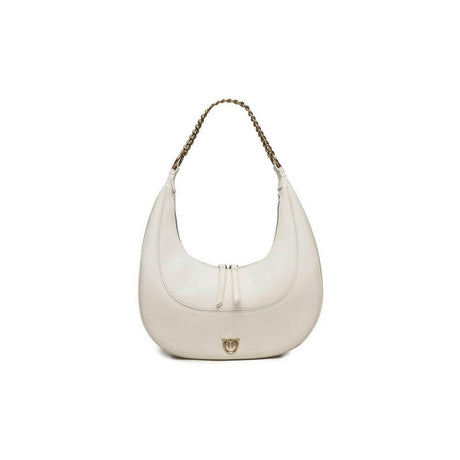 PINKO White Leather Handbag - Hilstor