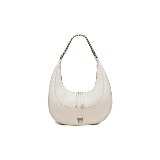 PINKO White Leather Handbag - Hilstor