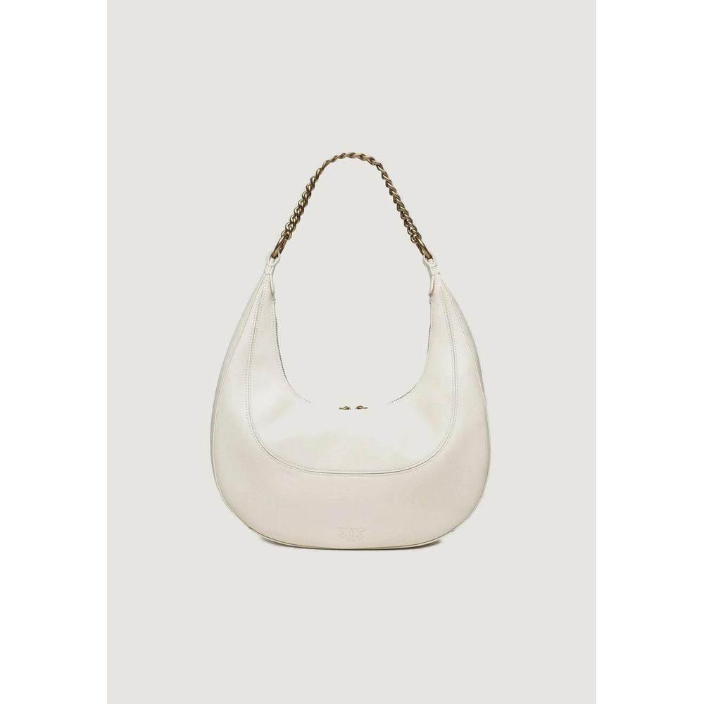 PINKO White Leather Handbag - Hilstor