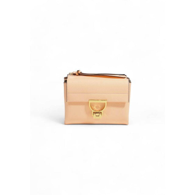 Coccinelle Orange Leather Handbag - Hilstor