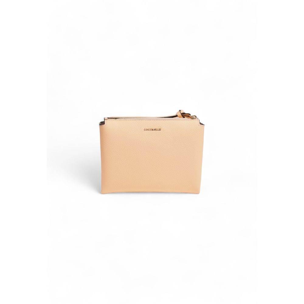 Coccinelle Orange Leather Handbag - Hilstor