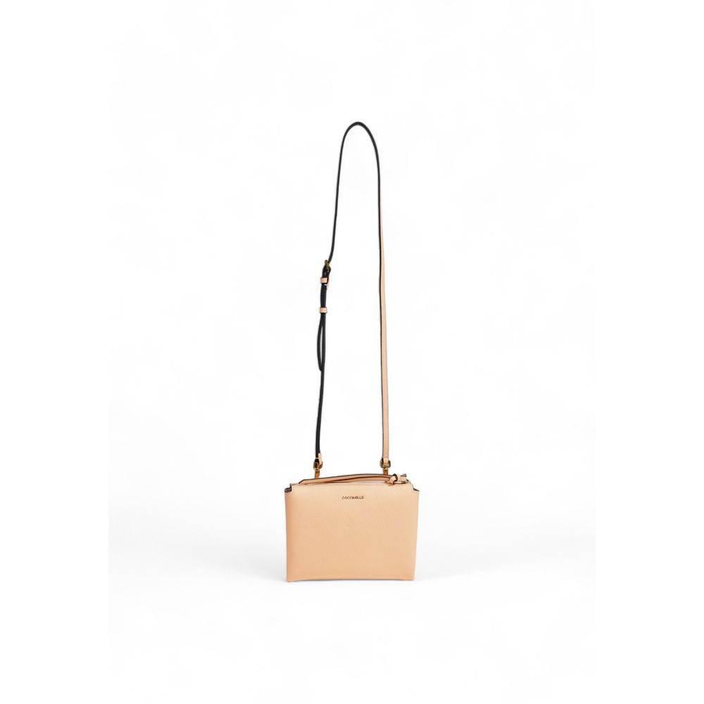 Coccinelle Orange Leather Handbag - Hilstor