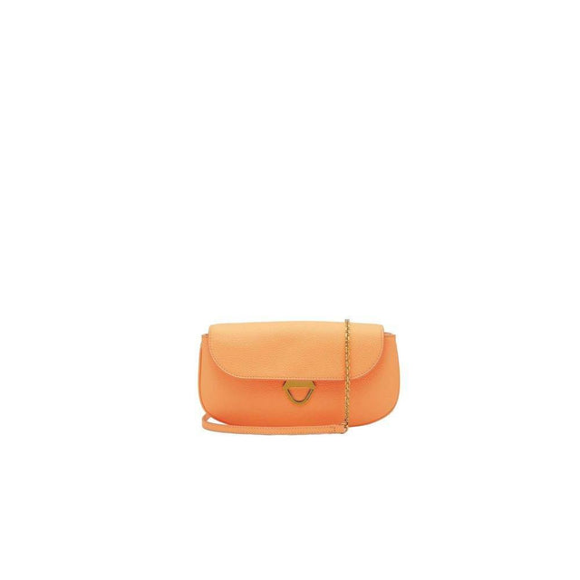 Coccinelle Orange Leather Handbag - Hilstor