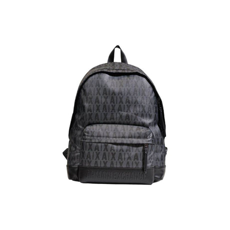 Armani Exchange Black Polyethylene Backpack - Hilstor