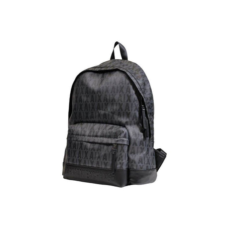 Armani Exchange Black Polyethylene Backpack - Hilstor