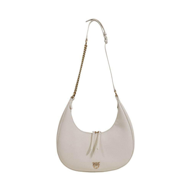 PINKO White Leather Handbag - Hilstor