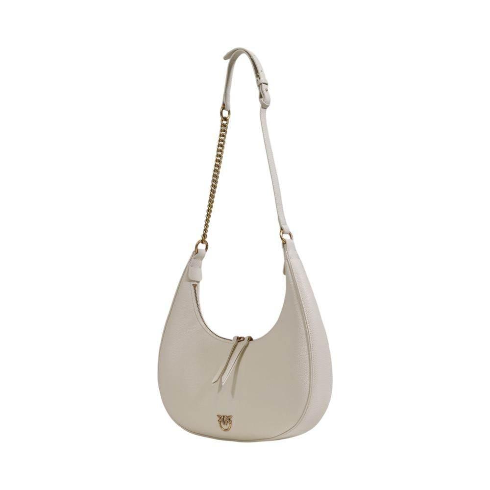 PINKO White Leather Handbag - Hilstor