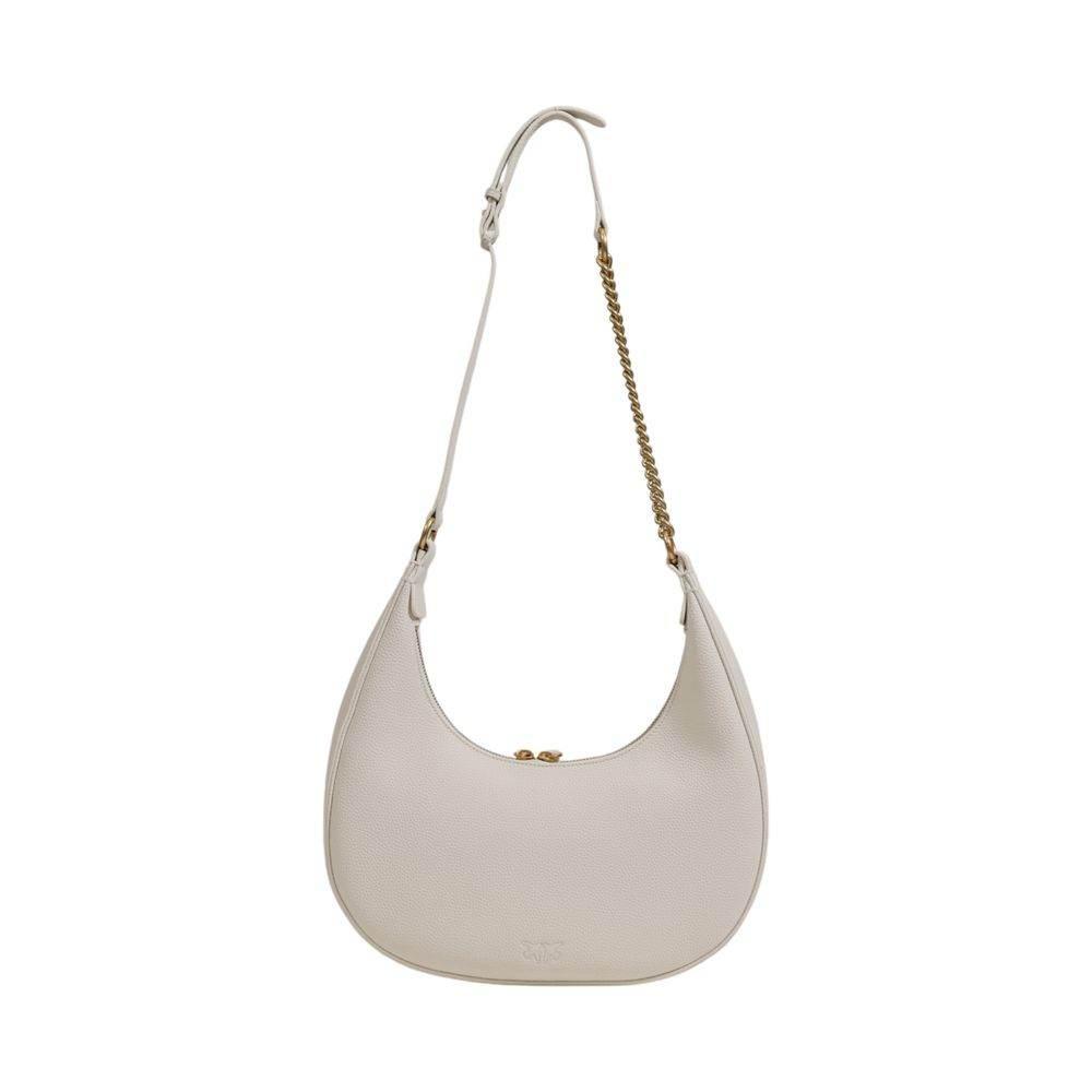 PINKO White Leather Handbag - Hilstor
