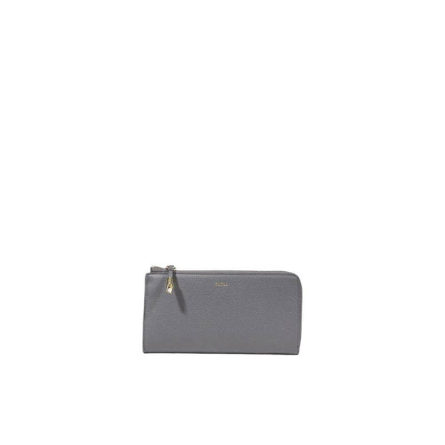 Furla Gray Leather Wallet - Hilstor