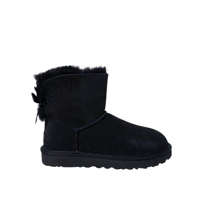 UGG Black Suede Leather Boot - Hilstor