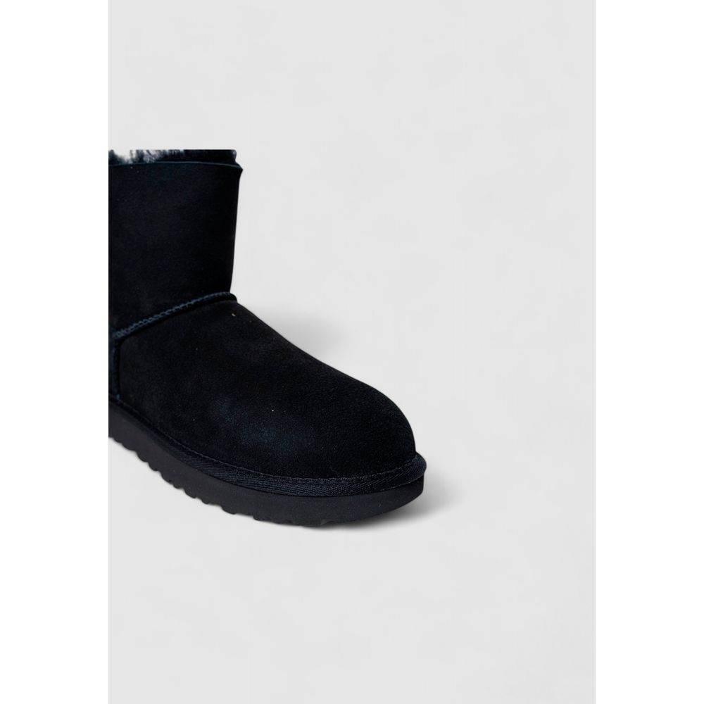 UGG Black Suede Leather Boot - Hilstor