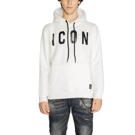 Icon White Cotton Hoody - Hilstor