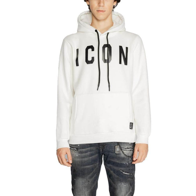 Icon White Cotton Hoody - Hilstor