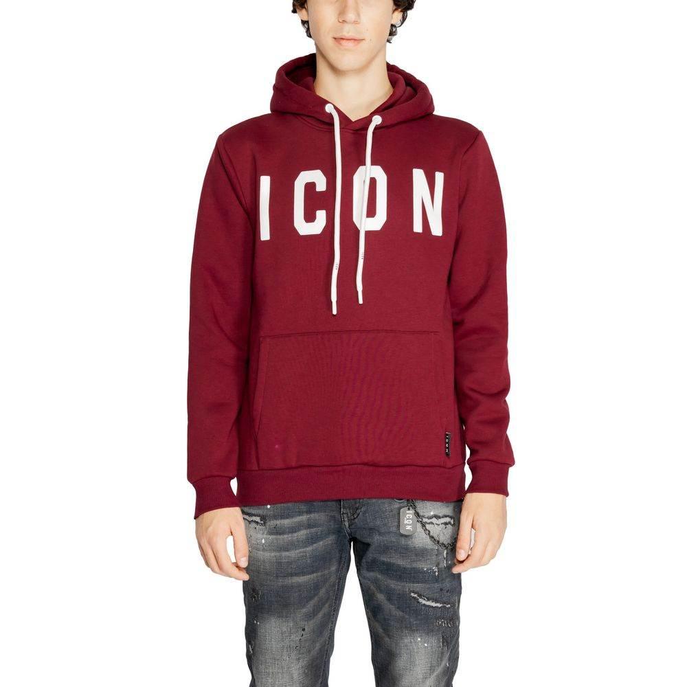 Icon Bordeaux Cotton Hoody - Hilstor