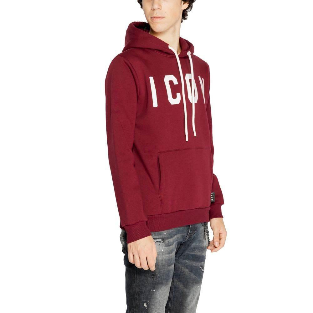 Icon Bordeaux Cotton Hoody - Hilstor
