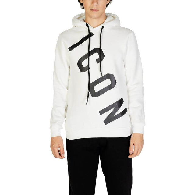 Icon White Cotton Hoody - Hilstor