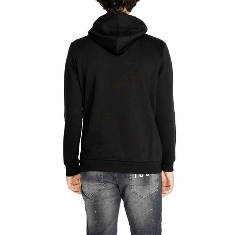 Icon Black Cotton Hoody - Hilstor
