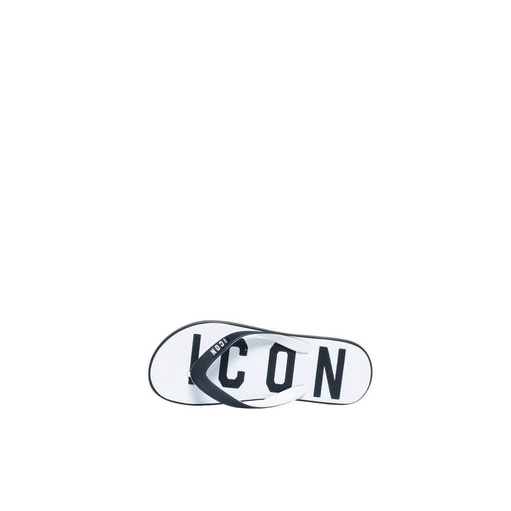 Icon White Rubber Sandal - Hilstor
